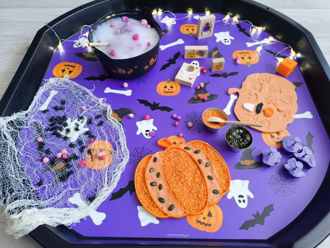 Halloween – Podložka do Tuff Tray MINI