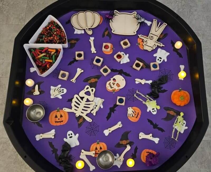Halloween – Podložka do Tuff Tray MINI