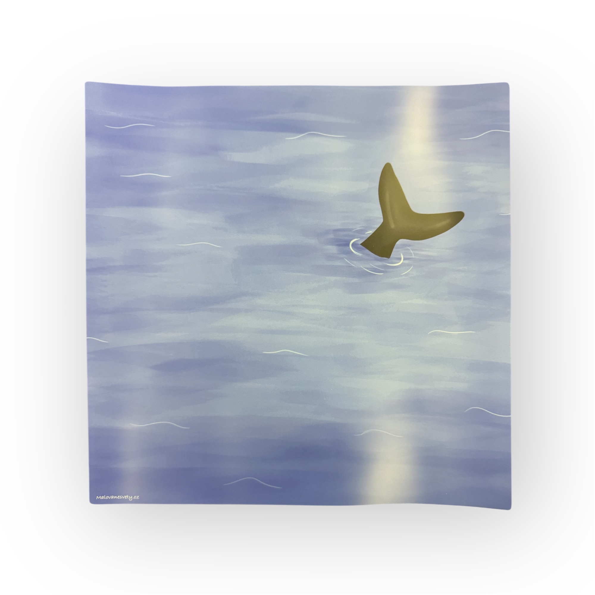 Voda - Podložka na světelný stůl KOSTKA