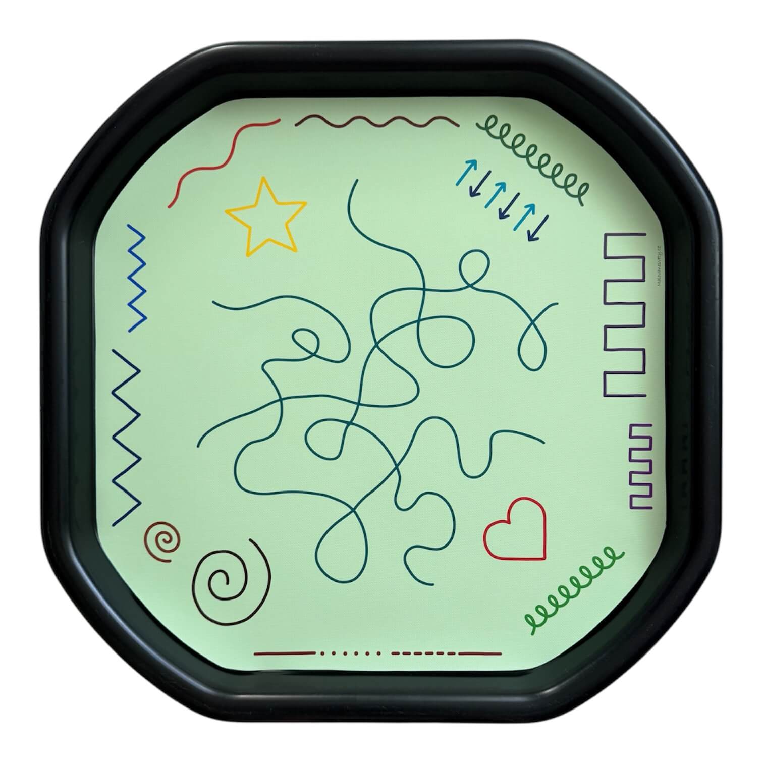 Grafomotorika – Podložka do Tuff Tray MINI