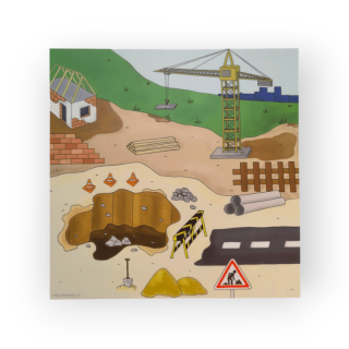 Stavba - Podložka na světelný stůl KOSTKA