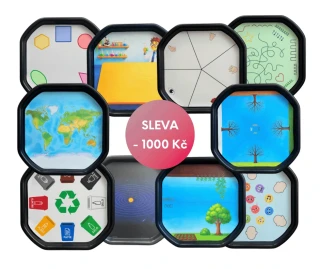 Vzdělávací sada 10 ks MAXI Tuff + fólie + PDF